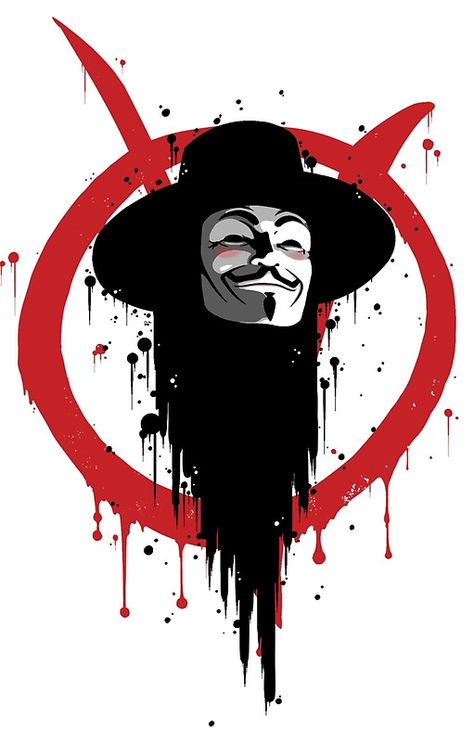 Vendetta Wallpaper, V For Vendetta Tattoo, Vendetta Tattoo, V Pour Vendetta, Witcher Wallpaper, Hacker Wallpaper, V For Vendetta, Guy Fawkes, Trash Polka