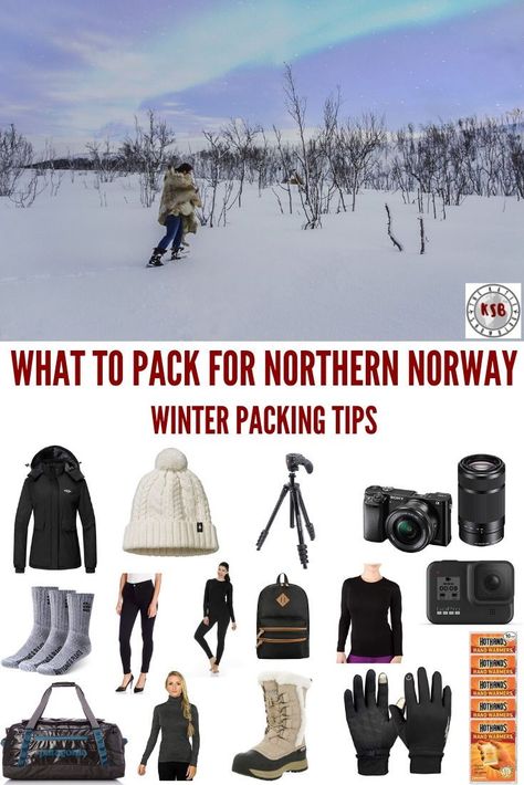 Northern Winter Outfits, Norway Packing List, Norway In Winter, Pack For A Week, Snow Vacation, Norway Winter, Northern Norway, Winter Trip, Travel Guide London