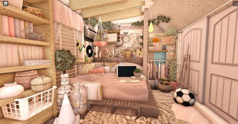 Elliedecals Bloxburg, Room Inspo Bloxburg, Bloxburg Decorating Ideas, Roblox Room, Bloxburg Decor, Bloxburg Inspiration, Bloxburg Homes, Bloxburg Interior, Preppy House