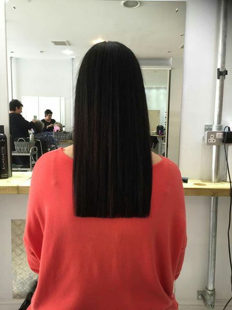 One Length Hair, Hair Change, Straight Black Hair, Shoulder Hair, Long Dark Hair, Medium Long Hair, Haircuts Straight Hair, Long Black Hair, Long Hairstyles