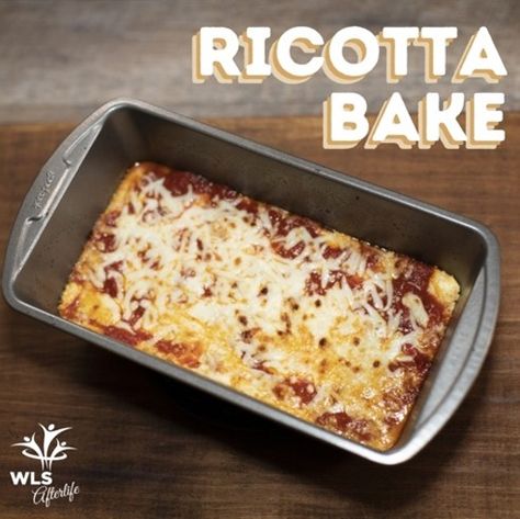 Baked Ricotta Recipes, Wls Pureed Stage, Biatric Liquid Diet, Ricotta Bariatric Recipes, Pureed Food Recipes Bariatric Phase 2 Gastric Bypass Recipes, Keto Ricotta Recipes Dinner, Baratic Recipes, Bariatric Friendly Pumpkin Recipes, Ricatto Bake Bariatric