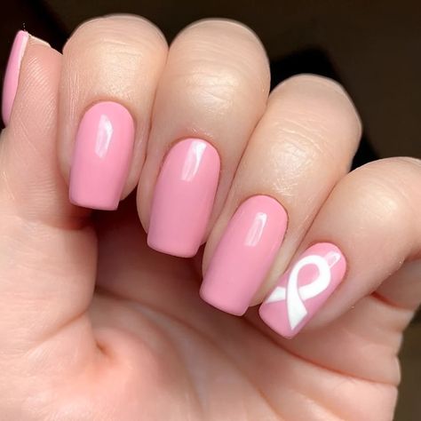 Awareness Nails Ribbons, Pink Breast Awareness Nails Design, Pink Breast Awareness Nails, Pink Ribbon Nails, Ribbon Nails, Awareness Nails, Camouflage Nails, Cowboy Nails, Ribbon Ideas