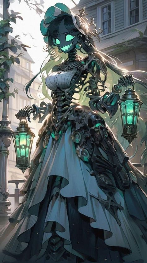 Tiamat Dragon, Skeleton Woman, Creative Halloween Costume Ideas, Dark Skeleton, Anime Woman, Halloween Is Coming, 다크 판타지, Dungeons And Dragons Homebrew, Fantasy Creatures Art