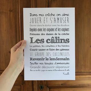 https://latelier-typodeco.com @latelier.typodeco Création d'affiche personnalisée Exemple de réalisation personnalisée pour offrir aux dames de la crèche, puéricultrice, éducatrice Micro Creche, Decoration Creche, Style Boho, Cricut, Novelty Sign