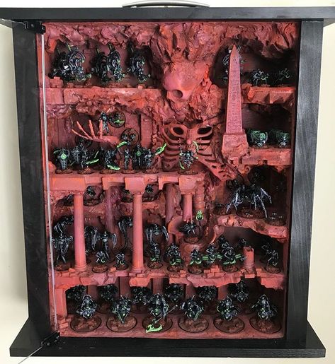 Necron Army, 40k Necron, Dark Mechanicus, Spacer Rings, Warhammer 40k Necrons, Warhammer Armies, Ancient Tomb, Warhammer Terrain, Warhammer Paint