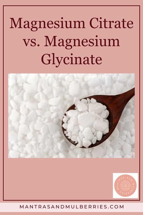 Magnesium is such a crucial mineral for our overall health! There are so many different forms of magnesium, but which one is better? Magnesium citrate and magnesium glycinate are both forms with their own unique benefits. This post goes over magnesium citrate vs. magnesium glycinate. Magnesium Citrate Benefits, Magnesium Oil Spray Benefits, Magnesium Glycinate Benefits, Transdermal Magnesium, Forms Of Magnesium, Magnesium For Sleep, Nutritional Therapy Practitioner, Magnesium Flakes, Best Magnesium