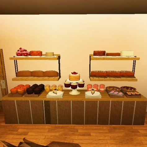 #bloxburg #roblox Bakery Ideas Bloxburg, Bloxburg Bakery Layout, Bloxburg Bakery Ideas, Cafeteria Bloxburg, Bakery Bloxburg, Bloxburg Restaurant, Bloxburg Bakery, Bloxburg Food, Bloxburg Town