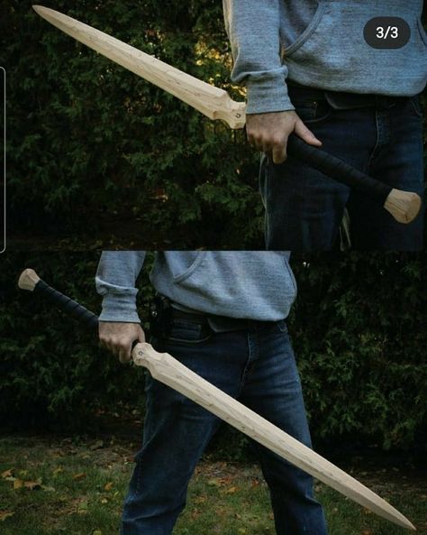 Wooden Swords, 3d Tiskárna, Tactical Swords, Boat Food Ideas, Výtvarné Reference, Pretty Knives, Types Of Swords, Summer Corn, Idee Cosplay