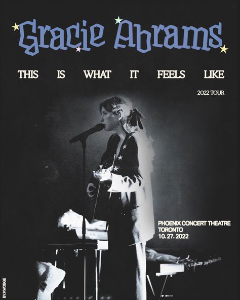 Gracie Abrams concert poster design Tour Posters Design, Poster Gracie Abrams, Gracie Abrams Poster Aesthetic, Gracie Abrams Aesthetic Poster, Gracie Abrams Wall Art, Gracie Abrams Prints, Concert Poster, Gracie Abrams Poster, Tour Poster