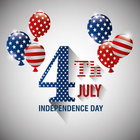 Labor Day Decorations, Independence Day Greeting Cards, Independence Day Greetings, 4th Of July Parade, Usa Design, Happy Fourth Of July, Patriotic Party, The Fourth Of July, Printed Balloons