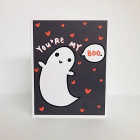 The Spooky Vegan: 14 Halloween Valentines To Celebrate Spooky Love Spooky Valentines, Spooky Love, Halloween Valentines, Punny Valentines, My Boo, Weird Holidays, Valentine Card, Valentines For Kids, Seasonal Gifts