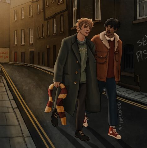 James Sirius And Remus, Remus And James, Marauders Harry Potter, Hp Marauders, Orion Black, Barty Crouch, Harry Hermione, Harry Potter Painting, Barty Crouch Jr