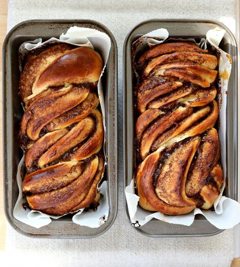 Cinnamon Babka Recipe, European Baking, Bread Recepies, Cinnamon Babka, Babka Bread, Finnish Food, Cooking Blogs, Babka Recipe, Chocolate Babka