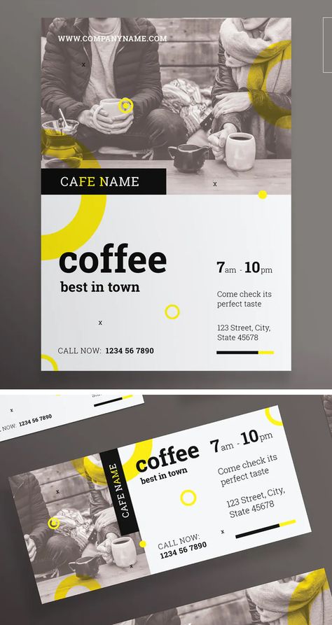 Cafe Leaflet Design, Cafe Flyer Design, Coffee Flyer Design, Coffee Shop Poster Design, A5 Flyer Design, Coffee Shop Flyer, Cafe Flyer, Coffee Flyer, Street Branding