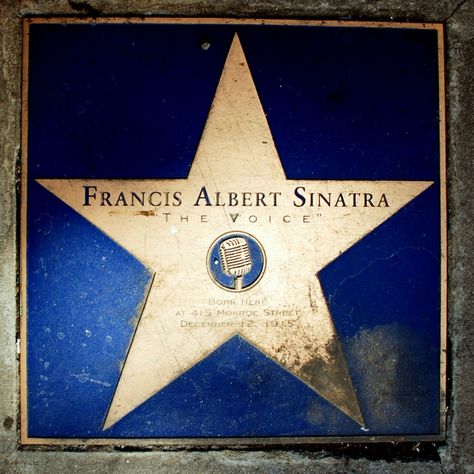 Sinatra's birthplace in Hoboken Sinatra Aesthetic, Frank Sinatra Aesthetic, Love Frank Sinatra, Love U Papa, Jersey Day, Frankie And Johnny, Singing Career, Hollywood Men, Rat Pack