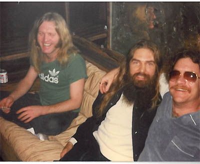 ~ Summer, 1980. Barry Lee Harwood, Artimus Pyle and Billy Powell on the ... Billy Powell, Steve Gaines, Allen Collins, Rickey Medlocke, Ronald Wayne, Lynyrd Skynyrd Band, Ronnie Van Zant, Allman Brothers Band, Allman Brothers