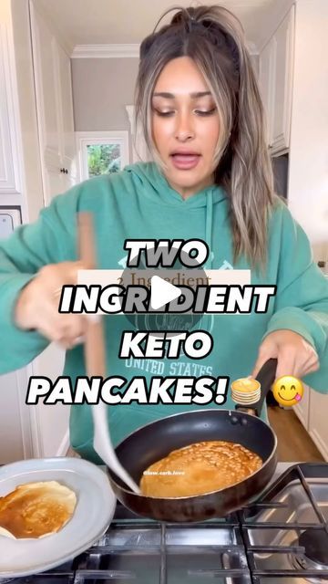 Keto | Keto Recipes | Meal Plans on Instagram: "Another of my favourite low carb swap recipes! ❤️   2 Ingredient High Protein Pancakes! 🥞🤤  All you need is:   -1 scoop Protein powder  of choice - (should be about 25g) -1/2 cup Egg whites   Toppings:   -Cream cheese/cottage cheese - any sugar free jam of choice   That’s it! It’s like having dessert for breakfast and that’s what life should be about! 🤩 . 🎥 @low.carb.love  . 💚 Follow @keto_fit_foodie  💚 Follow@keto_fit_foodie  For more daily keto/low carb goodness. These are some of my favourite recipes that helped me lose and maintain my weight and stable blood sugar 💫 . . #ketomealprep #ketomemes #ketoliving #keto #ketocommunity #ketoswaps #ketofood #ketomealplan #ketosnacks #ketodiet #ketorecipes #lowcarb #lowcarblife #lowcarbrecipe High Protein Low Carb Cottage Cheese Pancakes, Keto Pancakes With Cottage Cheese, Cottage Cheese Pancakes Keto, Low Carb Cottage Cheese Pancakes, Keto Cottage Cheese Pancakes, Quest Protein Powder Recipes, Cottage Cheese Pancakes Low Carb, Low Carb Protein Pancakes, Protein Pancakes Low Carb