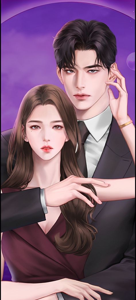 Cover Novel Wattpad, Manhwa Couple, Sweet Couples, Just Friends Quotes, Novel Cover, Anime Cupples, Love Wallpaper Backgrounds, Manga Couple, Romantic Anime Couples