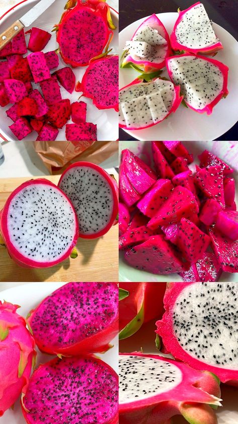 Pitaya Pitaya Aesthetic, Wallpaper Fruit, Pitaya Fruit, Fruit Aesthetic, Fruit Wallpaper, Beauty Editorial, Aesthetic Collage, Dragon Fruit, Pinterest Board