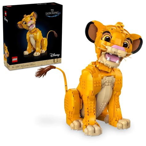 Disney Gifts For Adults, Simba The Lion King, Lion King Animals, Young Simba, Construction Lego, Il Re Leone, Shop Lego, Nostalgic Gifts, Lion King Simba