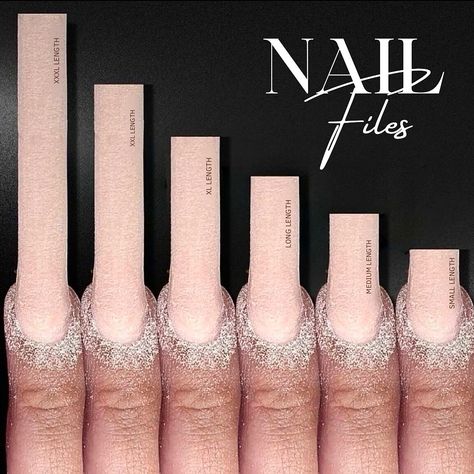 Nail length chart🫶🏽 @nail.f1les Nail Length Chart, Nail Length, Makeup Routine, Acrylic Nails, Nails, Makeup, Quick Saves, Make Up