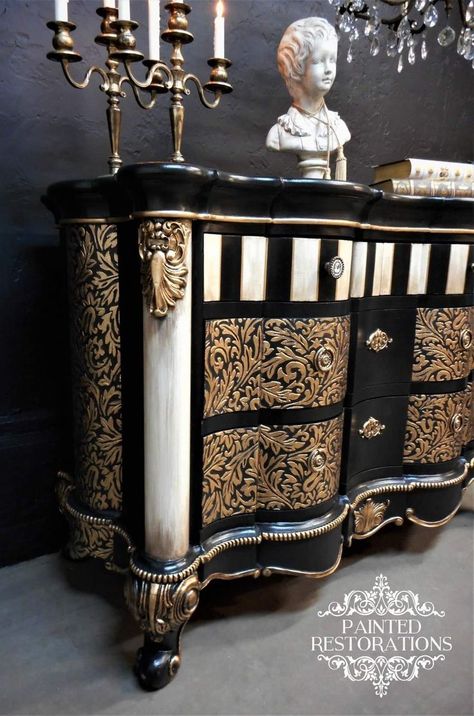 Pin by Cristal Woodruff on For My Dream Home in 2022 | Funky painted furniture, Painting furniture diy, Paint furniture Fendi Furniture, Whimsical Painted Furniture, Whimsical Furniture, Fun Furniture, Furniture Flip, Furniture Painting Techniques, Paint Inspiration, Boho Furniture, Decoupage Furniture