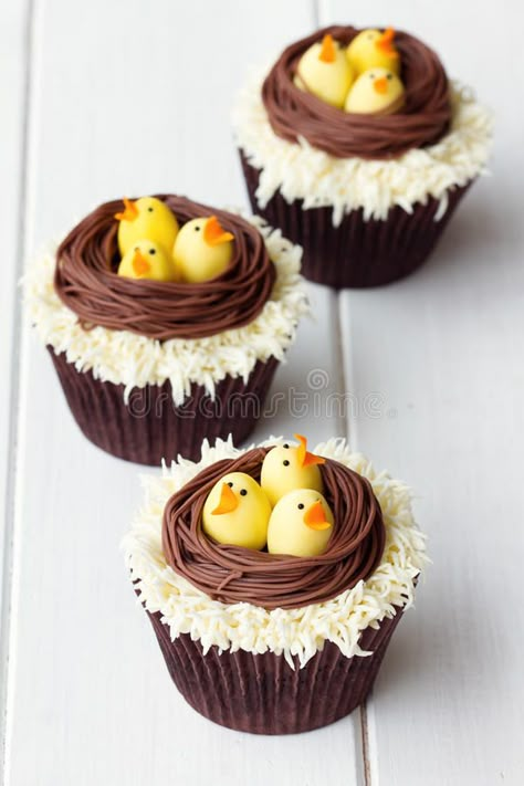 Cute Easter Desserts, Dessert Original, Easter Snacks, Easter Desserts Recipes, Easter Baking, Easter Desserts, Easter Food, Easter Cupcakes, Kue Ulang Tahun