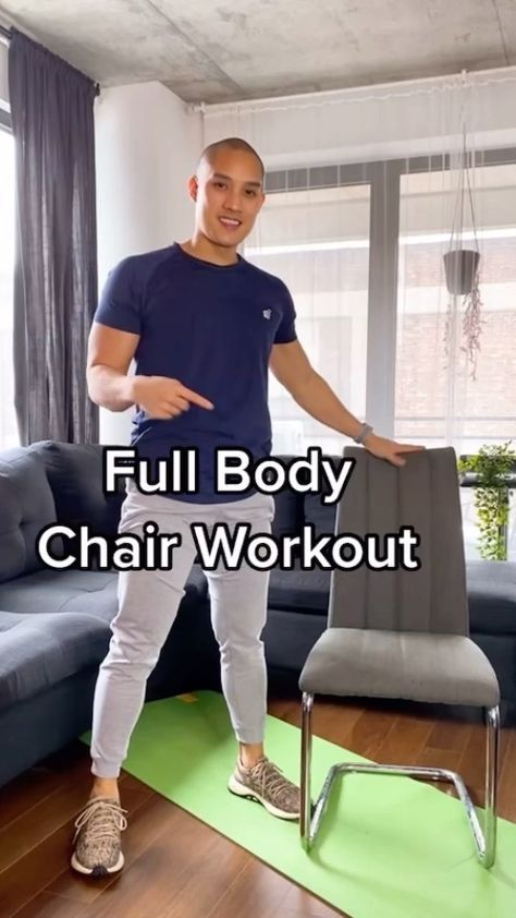 Workout In A Chair, Exercise From A Chair, Lazy Chair Workout, Exercises With Chair, Exercise In A Chair, Workout On Chair, Low Impact Chair Workout, Chair Exercises For Beginners, Exercise With Chair