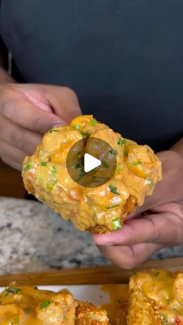 Seafood Network🦞🦐🦀🦑🐙🍤 on Instagram: "Deep Fried Shrimp and Grits 🍤 
🎥eatwitzo

This deconstructed shrimp and grits recipe takes traditional shrimp and grits to a completely new level!" Killer Shrimp Recipe, Deep Fried Shrimp, Shrimp N Grits Recipe, Grits Recipe, Shrimp Grits, Shrimp And Grits, Shrimp N Grits, Fried Shrimp, Grits