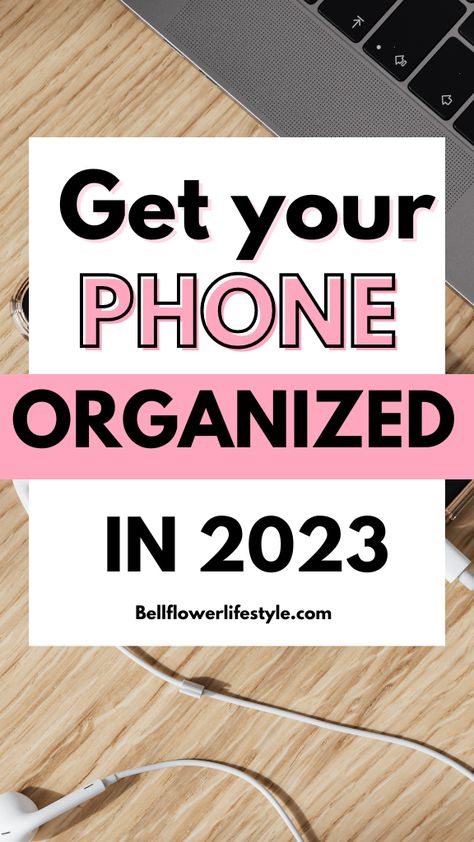 Complete guide on how to organize your phone for a minimal life Organize Photos On Iphone, Organizing Iphone Home Screen, What’s On My Iphone, Phone Organization Home Screen, Mental Organization, Best Organization Apps, Family Emergency Binder, Organize Phone Apps, Organizing Tips And Tricks