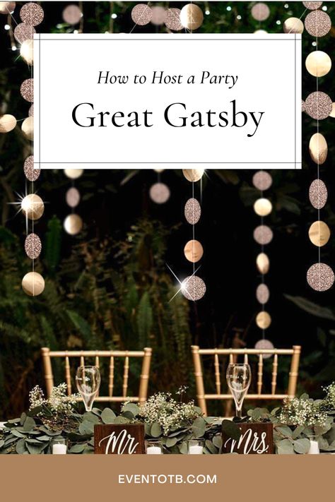 Check out my post about recreating the Great Gatsby pool party scene. I've got some great roaring 20's party ideas for you from Great Gatsby party decor to roaring 20's outfit ideas, everything you need for your 1920s party is in this post! Great Gatsby Pool Party, 1920s Aesthetic Party Decor, Gatsby Halloween Party, 1920 Party Ideas, Great Gatsby Table Decor, Glamour Party Decorations, 1920 Party Decorations, 1920 Decorations Party, Gatsby Tablescape