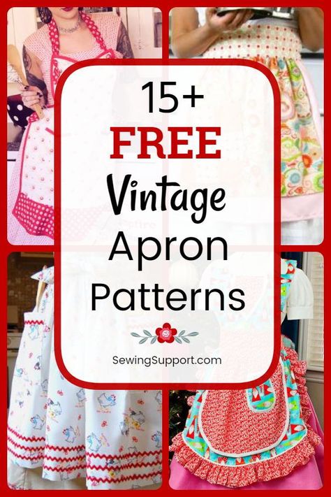 #SewingSupport,#Apron,#ApronPatterns,#SewingPatterns,#SewingProjects,#sewing,#diy,#crafts,#handmade,#fabric Vintage Apron Patterns, Retro Apron Patterns, Half Apron Patterns, Apron Styles, Ruffled Apron, Vintage Apron Pattern, Apron Pattern Free, Apron Patterns, Apron Tutorial