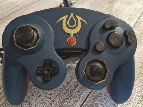 Custom Painted Super Smash Bros Ultimate Lucina Themed Gamecube Controller Custom Controller, Gamecube Controller, Game Tag, Fire Emblem Characters, Nintendo Switch Games, Custom Painted, Super Smash Bros, Smash Bros, Clear Coat