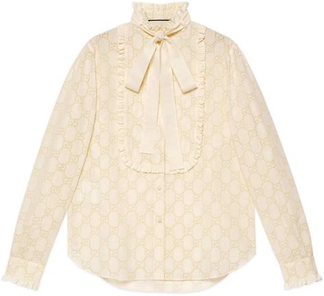 Gucci GG broderie anglaise shirt Find God, Kimono Style Tops, Closet Aesthetic, Chanel Earrings, Designer Shirts, Perfect Style, Shirts For Women, Kimono Fashion, Manolo Blahnik