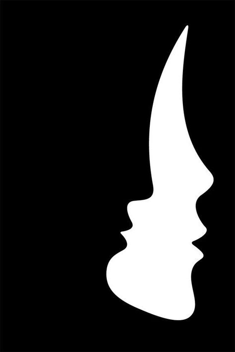 Illustrations by Noma Bar - profile in negative space Negative Space Design, Negative Space Artwork, Wal Art, Noma Bar, Afrique Art, Negative Space Art, 그림 낙서, Space Illustration, Space Artwork