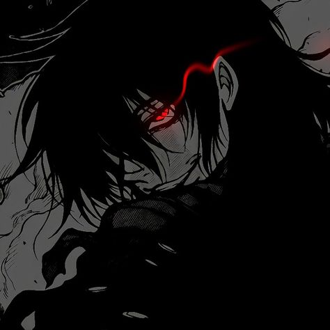 Discord Cartoon Pfp, Gothic Pfp Male, Emo Anime Aesthetic, Red Y2k Pfp, Anime Pfp Dark, Demon Pfp, Horimiya Manga, Danger Photo, Pfp Dark