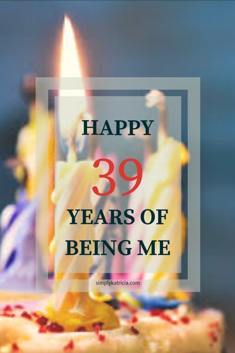 It’s my birthday!! My 39th birthday!!! Woohoo!! I’m so excited to see, experience and enjoy another year of life. I’m surrounded by love, youth, family, a blossoming career, and the desire for more. #birthday #questions 39 Birthday Ideas Women, 39th Birthday Ideas For Women, 39th Birthday Ideas, Birthday Questions, 49 Birthday, Surrounded By Love, 39th Birthday, 38th Birthday, Birthday Words