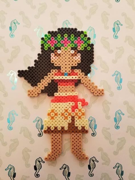 Easy Perler Bead Patterns, Melty Bead Patterns, Disney Cross Stitch Patterns, Hama Beads Design, Perler Bead Templates, Perler Crafts, Diy Perler Bead Crafts, Hama Bead, Beads Ideas