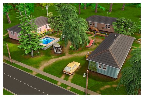 Sims 2 Pleasantview, Sims 2 Community Lot, Sims 2 Lots, Storyline Ideas, Sims 2 House, Ts2 Cc, Sims Builds, Sims Games, City Model