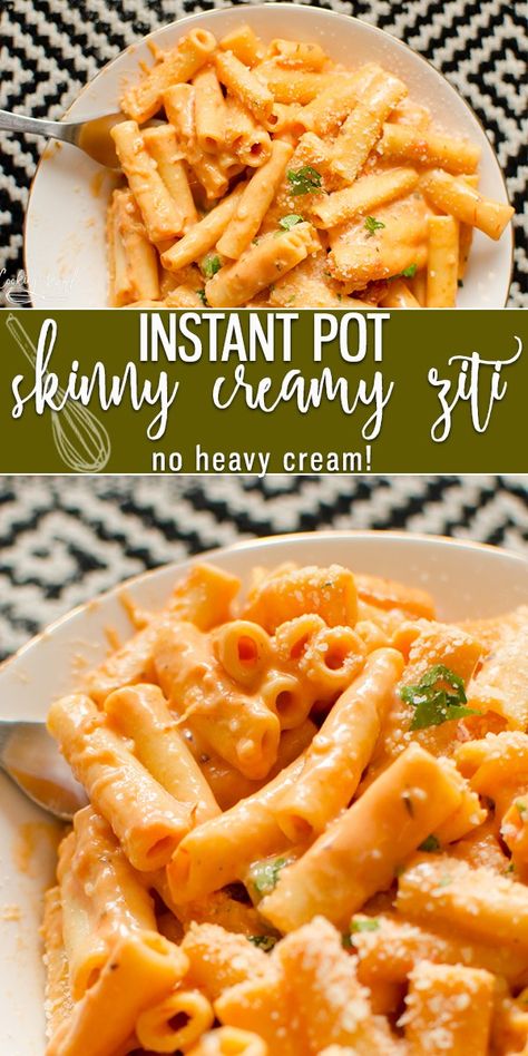 Creamy Ziti, Parmesan Ranch, Instant Pot Pasta, Cooking With Karli, Ziti Recipe, Ranch Potatoes, Ziti Recipes, Salad Pasta, Healthy Instant Pot Recipes