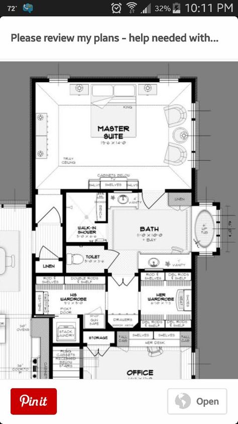 Master suite Parents Retreat Master Suite Floor Plan, Add On Master Suite, Retreat Master Suite, Huge Master Suite, Suite Floor Plan, Suite Layout, Master Suite Layout, Master Suite Floor Plan, Parents Retreat