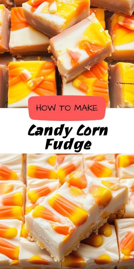 Candy Corn Fudge Delight: A Festive Halloween Treat Delight your taste buds this Halloween with Candy Corn Fudge Delight! This easy-to-make recipe combines rich white chocolate and vibrant candy corn for a sweet, festive treat that's perfect for fall gatherings. Celebrate the season with this must-try dessert! #HalloweenTreats #EasyRecipes #FallDesserts Candy Corn Fudge Recipe, Halloween Food Treats, Festive Treats, Halloween Treat, Fall Treats, Halloween Festival, Fall Desserts, Easy Food To Make, Candy Corn