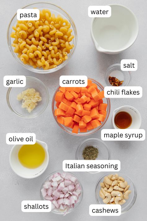 Carrot Pasta Sauce Ingredients Carrot Pasta Sauce, Carrot Sauce, Carrot Pasta, Sugar Free Vegan, Vegan Pasta Recipes, Hidden Veggies, Cooked Carrots, Family Cooking, Vegan Pasta