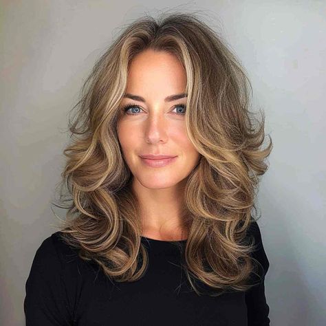 74 Most Popular Medium-Length Layered Haircuts for 2024 Straight Haircuts, Layered Haircuts Shoulder Length, Hair 2022, Layered Haircuts For Medium Hair, Medium Layered Hair, Medium Length Hair With Layers, Medium Layered, Haircuts For Wavy Hair, Haircuts For Medium Hair