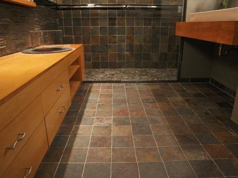 You can be as creative or traditional as you want when choosing your bathroom flooring. From ceramic tiles and miniature mosaics to soft cork flooring and pebbles, the possibilities are endless.   Consistent Tiling If you prefer to have a … Continue reading... Bathroom Floors Diy, Shower Floor Tile Ideas, Nature Inspired Bathroom, Bathroom Flooring Ideas, Bathroom Tile Diy, Flooring Bathroom, Tile Diy, Cheap Flooring, Modern Flooring