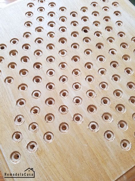 DIY - Chinese checkers game Diy Chinese Checkers Board, Homemade Checker Board, Wood Checker Board, Chinese Checkers Board, Checkers Board Game, Chinese Checkers, Checkers Game, Ring Toss Game, Ring Toss