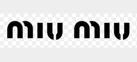 MIU MIU Miu Miu Logo, Nintendo Wii Logo, Miu Miu, Gaming Logos, ? Logo, Logos