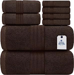 River Bath, Brown Towel, Bathroom Towel Decor, Towels For Bathroom, Towel Sets, Bath Towels Luxury, Towel Crafts, Complete Bathrooms, Bathroom Spa