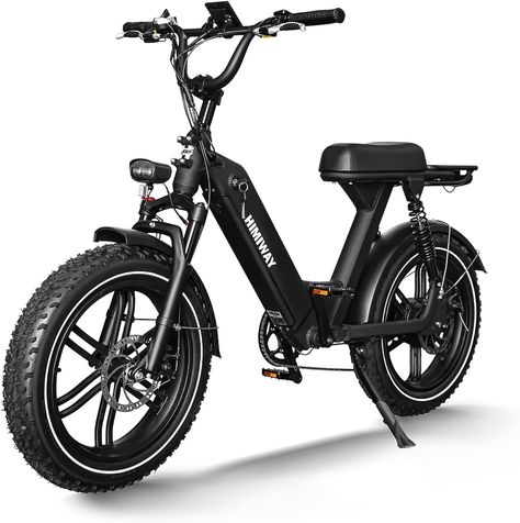 Amazon.com : Himiway Escape Pro Electric Bike for Adults, 750W Motor, 20"x4" Fat Tires E-Bike,30-50Mi, Moped-Style Step-Thru Electric Bicycle with 48V 17.5Ah Battery 25 MPH Full Suspension 7-Speed System : Sports & Outdoors Moped Bike, Ebike Electric Bicycle, Electric Moped, Best Electric Bikes, Power Bike, Fat Tire Electric Bike, Hub Motor, Bike Components, Fat Tire