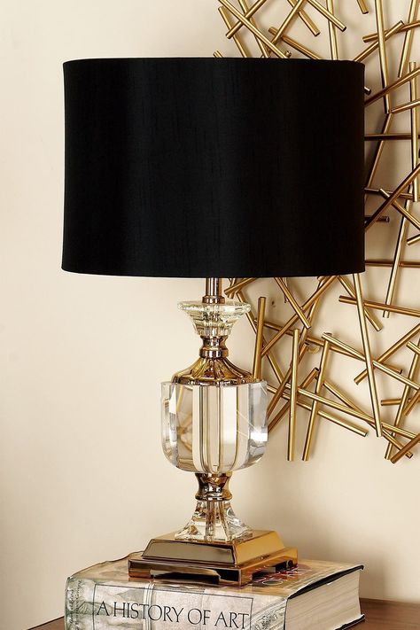 Black table lamps